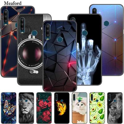 Pro Alcatel 1SE 2020 Pouzdro Černý nárazník Silikonový TPU měkký kryt na telefon Pro Alcatel 1SE 5030D 5030F 1 SE 2020 Pouzdro Cartoon Funda
