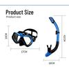 Shaoan Dry-Top Snorkeling Mask and Snorkel Set