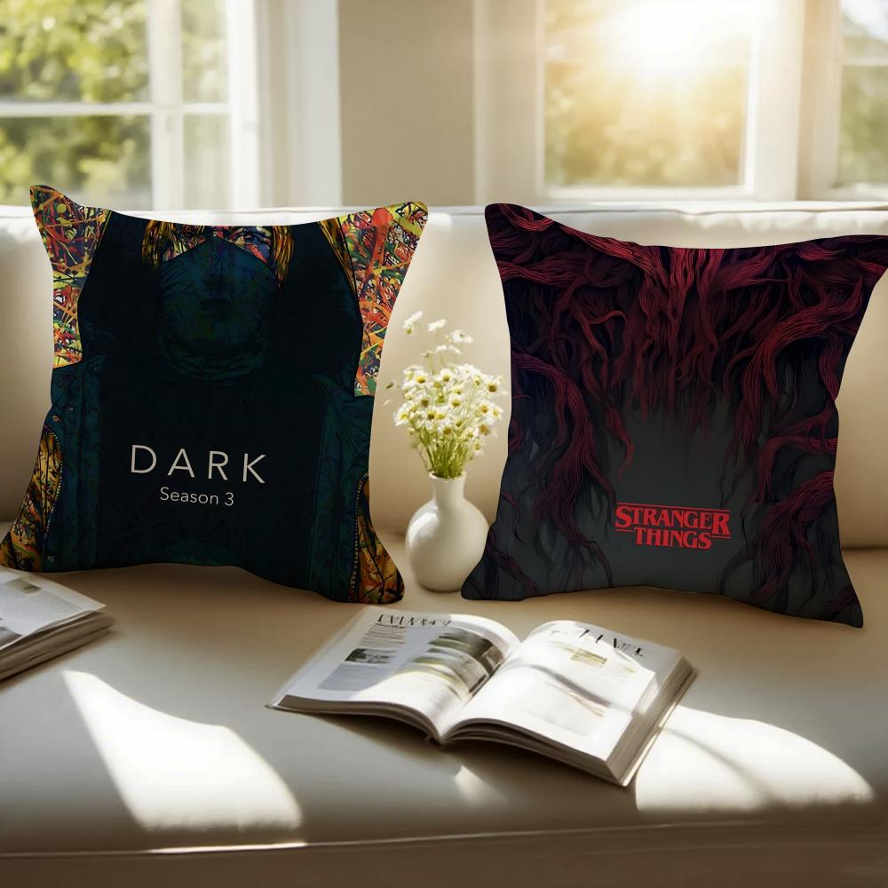 Dd-Ark Tone Series Cushion Cover Linen Pillowcase Cover Soft Decor For Sofa Home Room