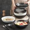 Zhishi Japansk Keramik Ramen Skål Set