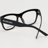 Balenciaga Eyeglass Frames BB0309O 001 Horn-rimmed Black Square Fashion