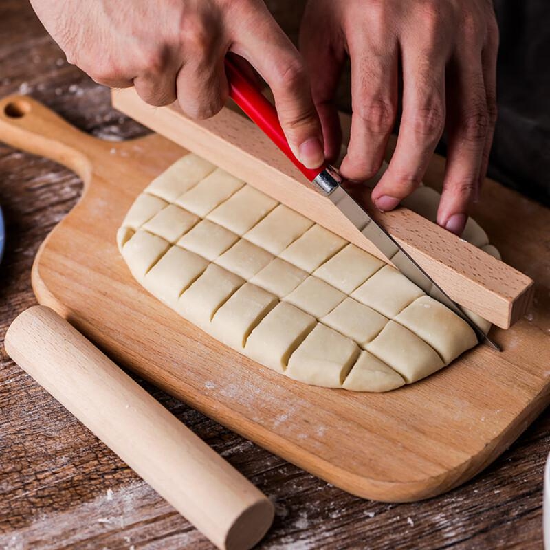 LONSAN Rubberwood Rolling Pin