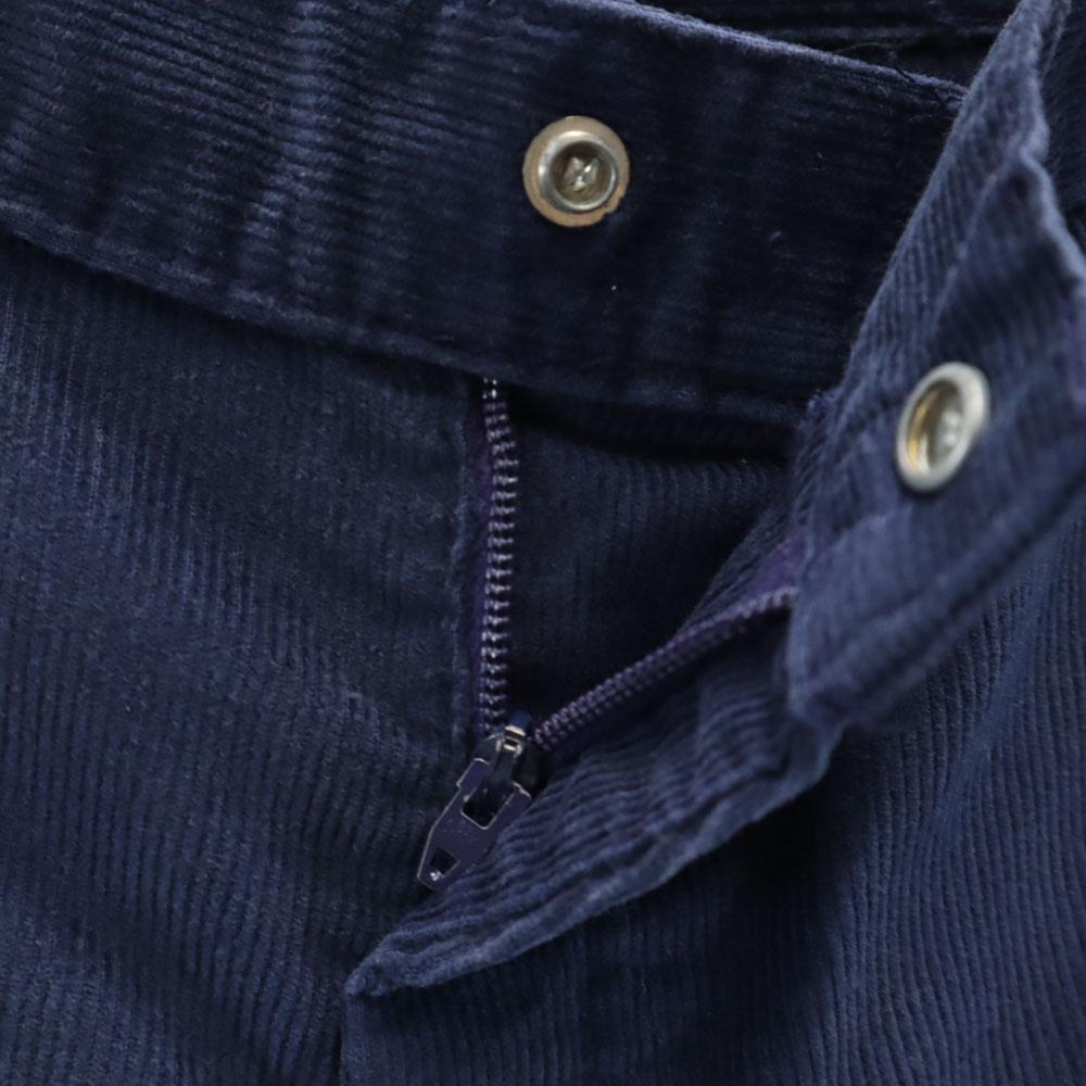 Levi's 70s Vintage Rocket Talon Corduroy Pants 18 Navy Big E Women Used