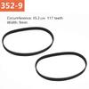 2pcs Drive Belt Adapter Black For Electric Angle Grinder
