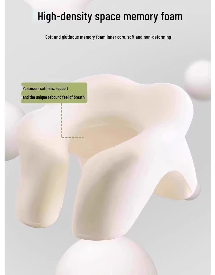 Memory Foam U-Shaped Face Down Nap Pillow for Office or School