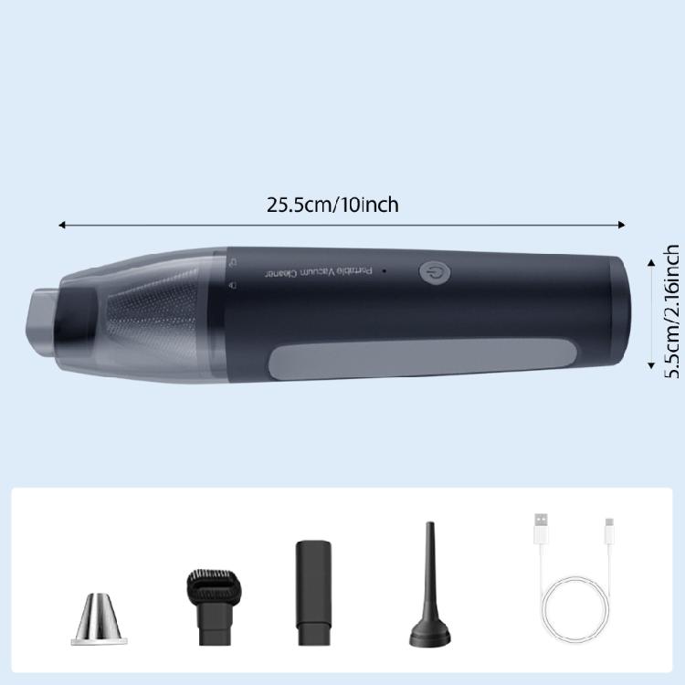 Handheld Car Vacuum Wireless 13000Pa High Efficiency Motor Lightweight luggable Cleaner for Cup Holders