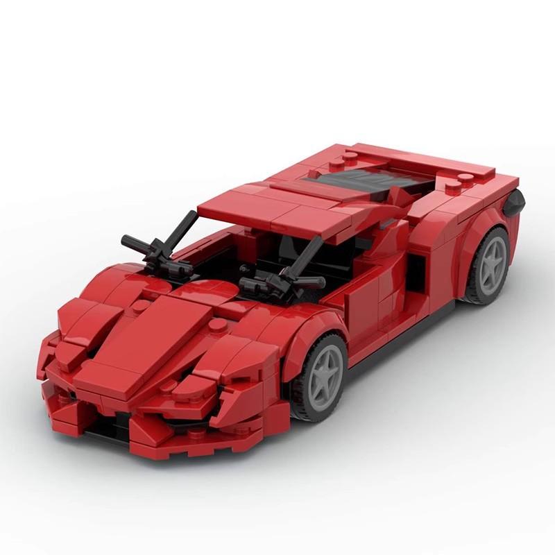 

Building Block Compatible 31168 Enzo, Racing Classic Speed8 Grid Sports Car Boy Gift