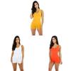 Stylish And Comfortable Womens Backless Jumpsuit With High Elasticity For Casual Wear