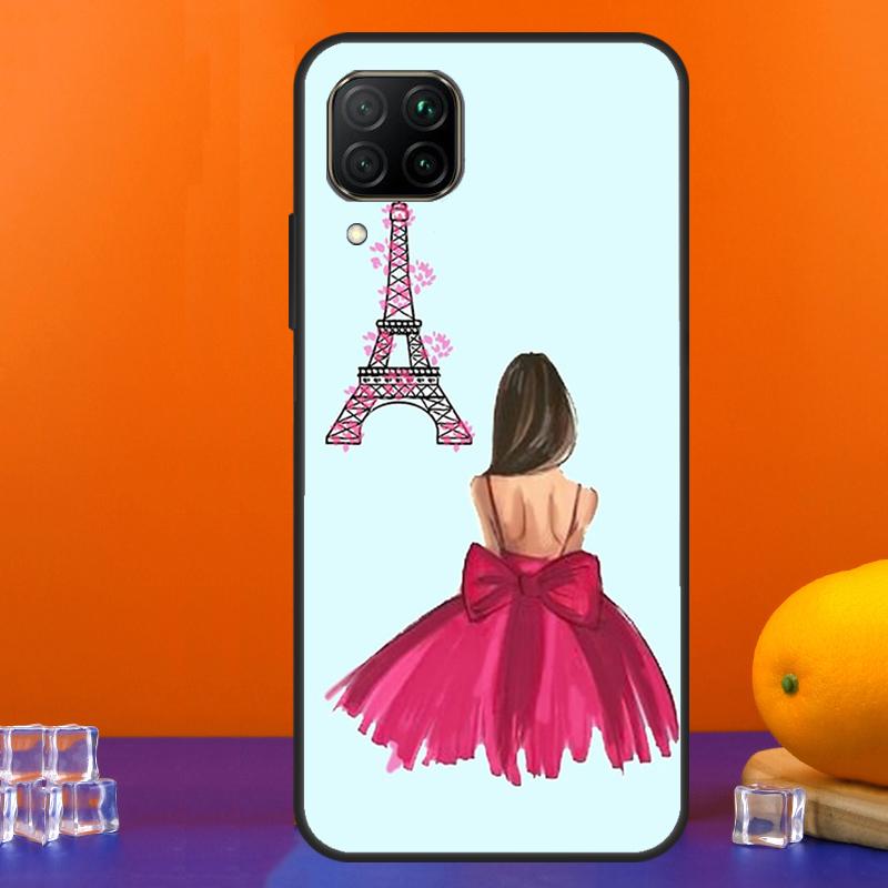 City Fashion Girl For Huawei Nova 12s 12i 11i 5T 9 10 SE Y91 Y90 Y60 Y70 Y72 Y61 P60 Pro P20 P40 P30 Lite Case