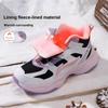 Li Ning Barn Sport Livsstil Mode Halkfri Stötdämpning Återfjädring Varma Mellanhöga Vardagsskor Barn Vardagsskor Svart Standard-Vit YKCU224-4