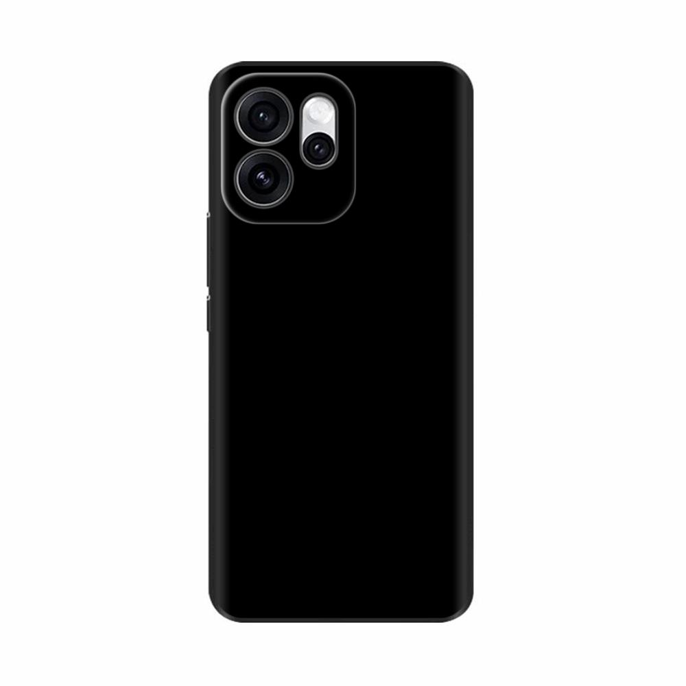 

For OPPO Reno 15F Case Cover Shockproof Silicone Soft TPU Phone Back Cover For OPPO Reno 15 F Reno15F Cases Cute Housing Fundas OPPO Reno 15F чорний