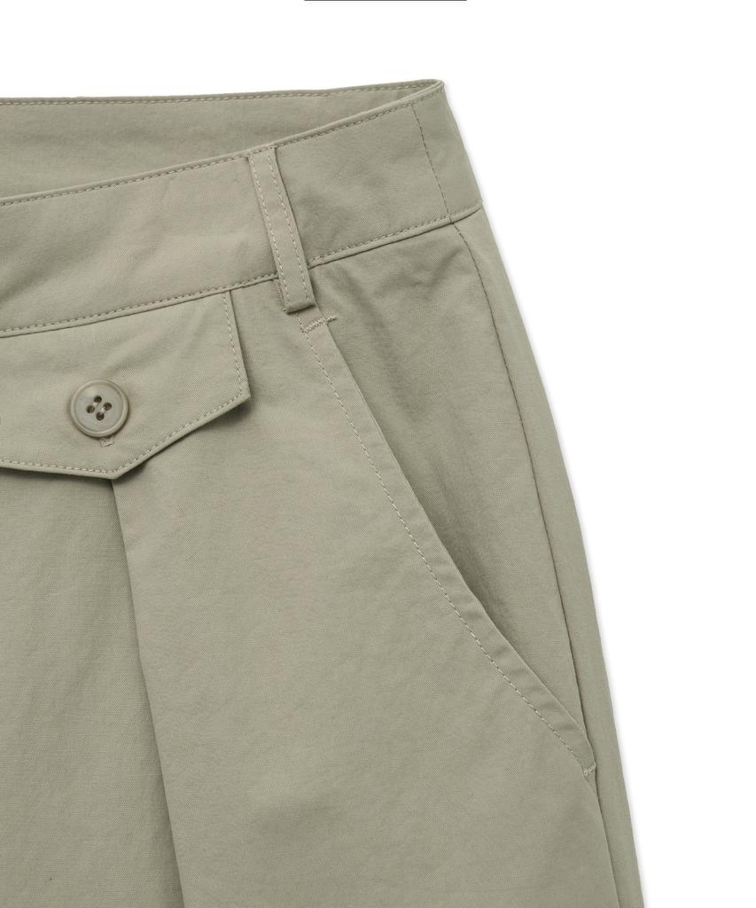 THE SATURDAY EVENING POST One-Tuck Tailored Trousers_Beige