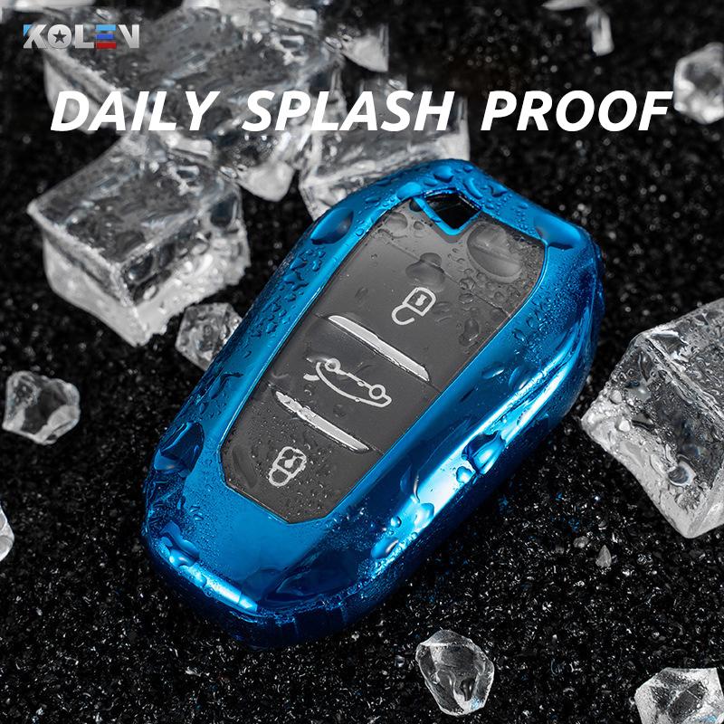 Soft Tpu Car Remote Key Case Full Cover Holder Shell For Peugeot 2008 3008 5008 For Citroen C4 C6 C3-Xr Picasso Ds3 Ds4 Ds5 Ds6