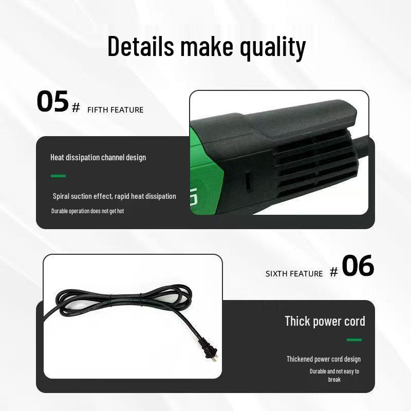 Three Stones 220V Electric Angle Grinder: Multi-functional Cutting, Polishing, and Grinding Tool
