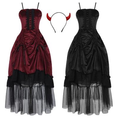 Women's Court Retro Dance Performance Costumes, Ladies' Evening Gowns, Dresses, Performance Costumes