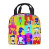 Insulated Lunch Bags 31 Minutos Comedy Merch Storage Food Box INS Trendy Cooler Thermal Lunch Box For Work