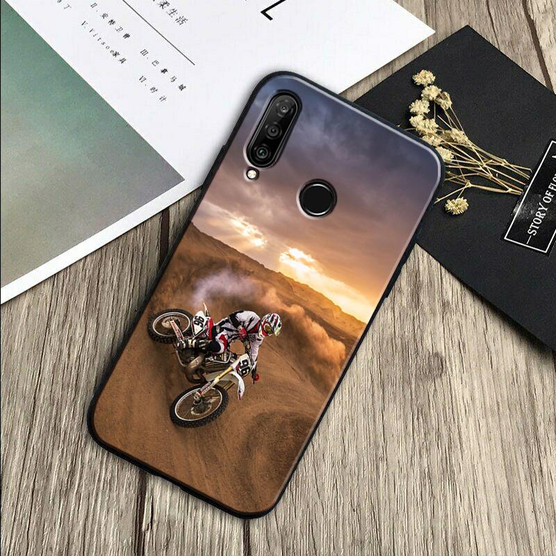 Moto Cross Motorcycle Sports For Huawei Nova 7i 3i 8i 11 12i 10 9 SE Y60 Y61 Y70 Y72 Y73 Y90 Y91 P20 P30 Pro P40 Lite Case