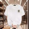 American Trendy Brand Short-Sleeved Pure Cotton Men'S Printed T-Shirt Trendy Men'S And Women'S Versatile Round Neck T-Shirt Men'S