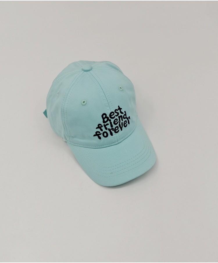 Stylish Baby Duck Tongue Cap For Boys With Ins Style Suitable For All Seasons Wide Brim And Round Top синий