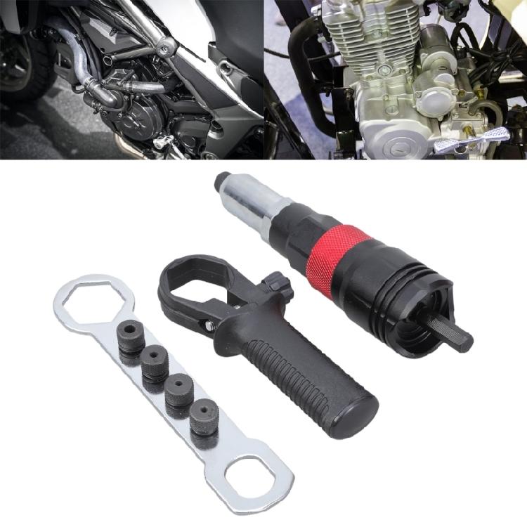 Rivets Tool Adapters with Removable Handle Rivetings Hand Tool Insert Nut