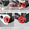 Kit Crankset Part Bike Axle Bike Crankset Shaft Bicycle Bottom Bracket Ceramic Axle Bicycle BB