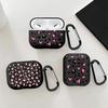 Earphone Cases Cover Case For Airpods 2 3 4 Pro3 1 Pro Pro2 Leopard Love Heart