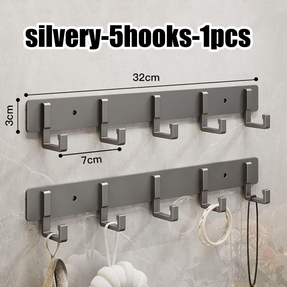 Kitchen and bathroom hangers load-bearing adhesive hooks strong adhesive towels bathroom walls without perforations wall mounted
