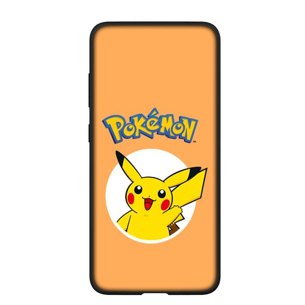 Phone Case for Samsung Galaxy S25 S23 S22 S24 Ultra FE Plus S9 A05 A06 A15 A16 A36 A37 A35 A54 A55 A56 A57 A25 A53 Anime Pikachu Pokemon GO Charmander
