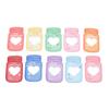 Kids Valentines Cards Set - 30 Jar Designs with Adhesive & Bags