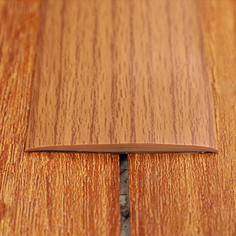 2 Pcs PVC Self-adhesive Floor Edge Protection Floor Transition Strips Threshold Strips Decorative Strips Carpet Floor Seam