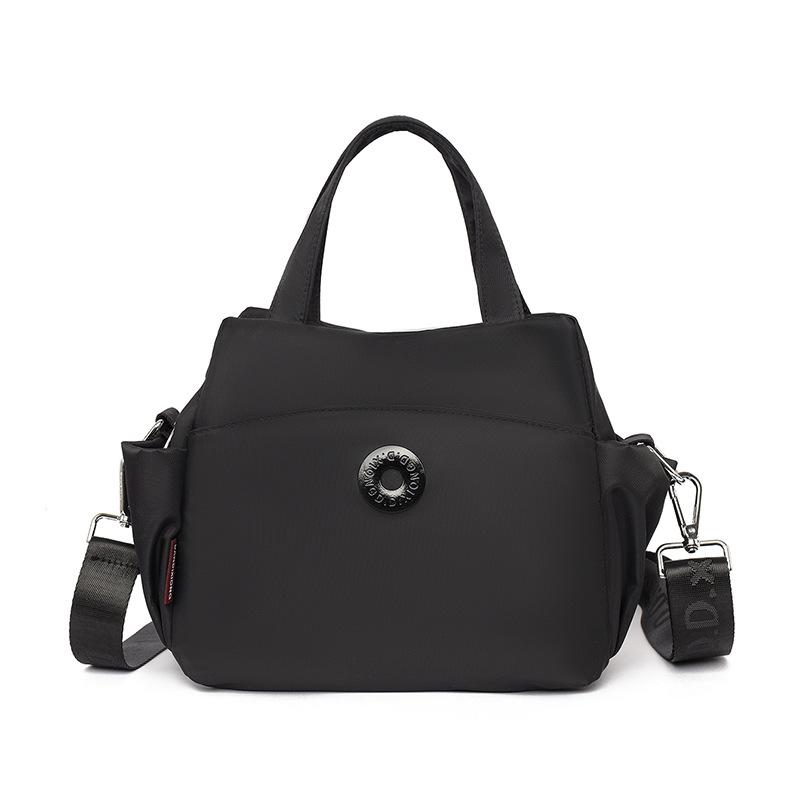 Water-resistant Nylon Handbag Women's Lightweight Multi-compartment Large Capacity Shoulder Bag