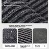 Yinshang Entrance Door Mat, Red Embroidery, Front Door Foot Mat, Doorway Carpet, Housewarming Doormat, Cuttable, Safe Entry And Exit