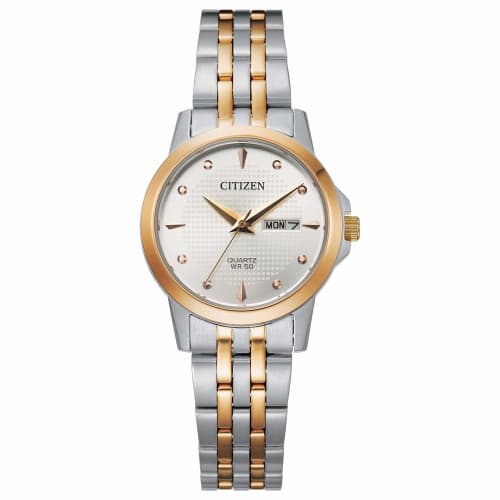 CITIZEN EQ0605-53A Ladies' Quartz Rose Gold/Silver Stainless Steel Watch