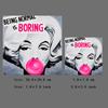 Adesivi Termici alla Moda sui Vestiti Marilyn Monroe Toppe da Stirare Dipinti Divertenti Strisce Trasferimenti Termosensibili Distintivi Personalizzati