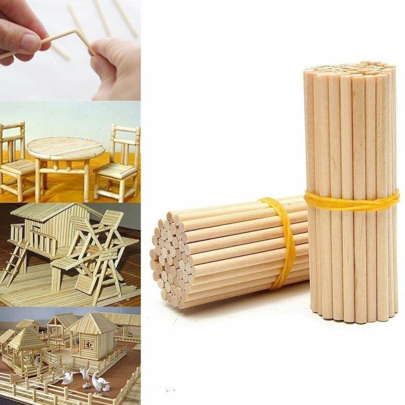 150 Bastoncini In Legno Per Lecca Lecca E Ghiaccioli – Lisci, Spessi 2 Mm, Ideali Per Arti E Mestieri