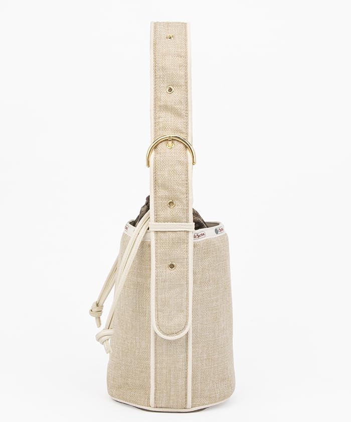 Official Shoulder Bag MED BELT DRAWST Ecru Moon Raffia [LeSportsac] TOTE/2009 Women's