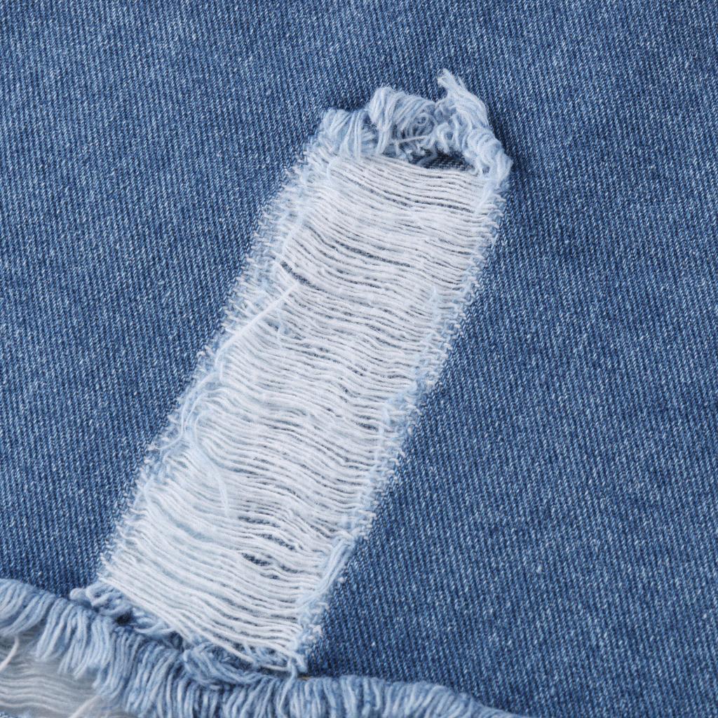 Damen Herbst und Winter Freizeitmode Lose Langarm Waschen Denim Mantel