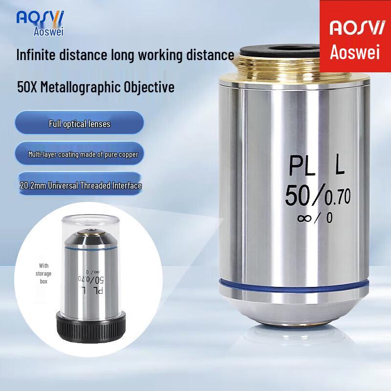 AOSVI Metallurgical Microscope Objective Lens