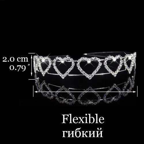 Classic Bride Rhinestone Crown Hair Accessories Headgear Studio Wedding Dress Accessories Direct Sales