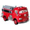 Disney Cars 2023 Mattel Scale Diecast 2 Pack Red Fire Truck and Stanley Monument 155