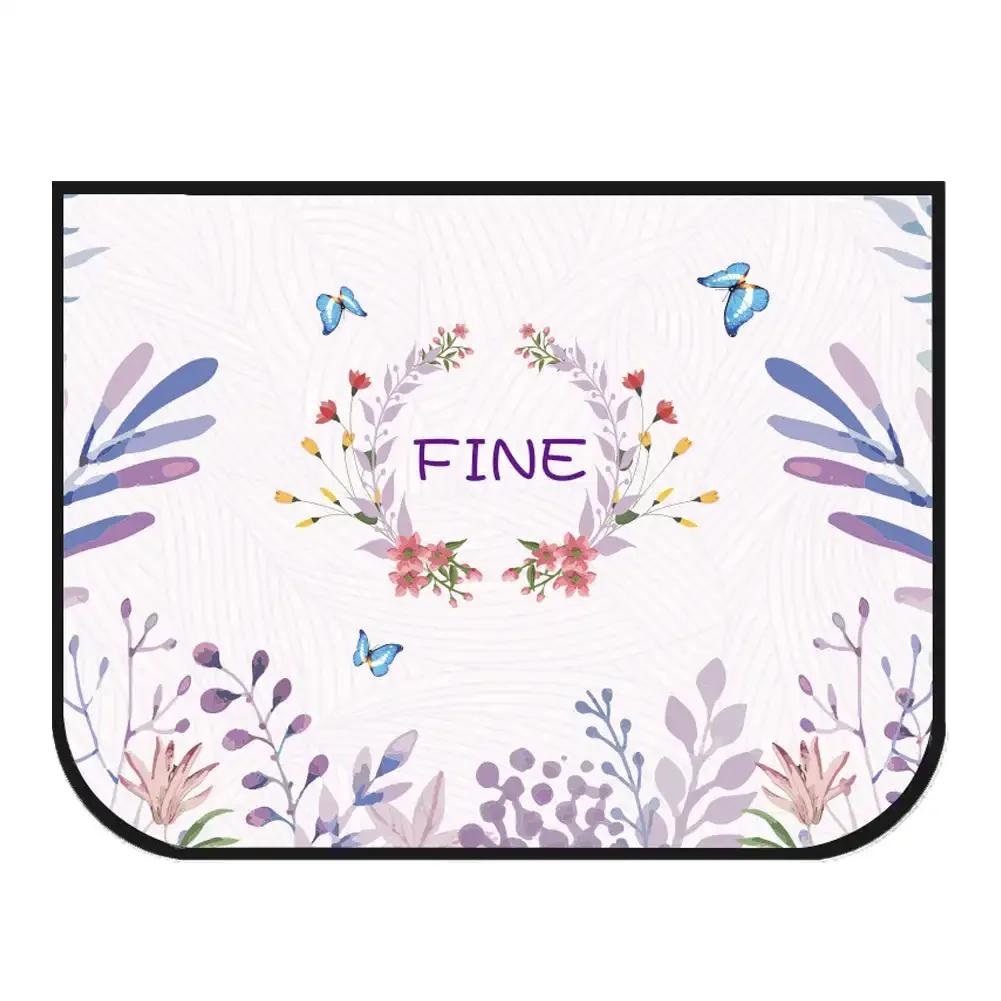 Car Magnetic Curtain In The Car Window Sunshade Cover Cartoon Universal Side Window Sunshade UV Protection For Kid Baby Children