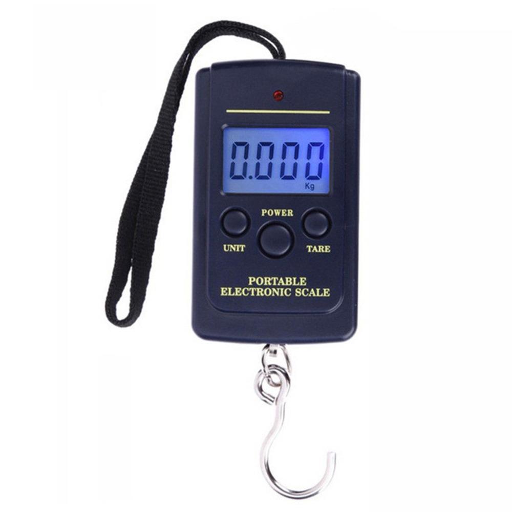 Mini Size 40kg Range Digital Hanging Scale Multifunctional Portable Portable Scale Digital Display Weighs Tool Fishing