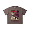 260 GSM Double Yarn 32 Count 100% Cotton Baki V5 Ohma Print Unisex Heavy Cotton T Shirt… More