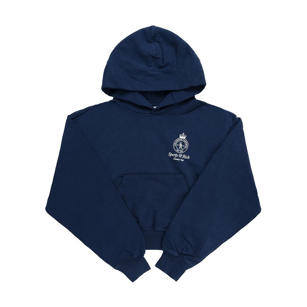 Спортивный   Богатый WS070S408cn Кроп-худи женское с логотипом короны WS070S408CN (M)