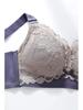 Women's Lace Full-Cup Wirefree Bra – Supportive, Breathable, Anti-Sag, Plus Size, Beautiful Back Design