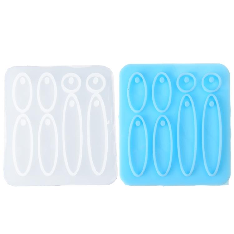 Earring Molds with Holes Hand-Making Accessories Silicone Material for Earrings