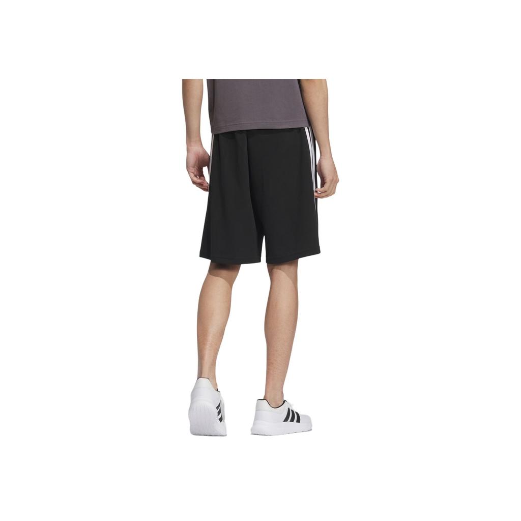 Adidas 3-Stripes Simple Sports Comfortable Loose Casual Shorts Men Shorts Black KC3897