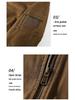 2025 Men's Autumn/Winter Plus Velvet Thick Warm Casual Workwear Jacket 2520