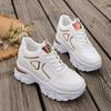 Scarpe da Donna con Plateau e Tacco Alto - Scarpe Sportive Casual Versatili e Comode per Donna