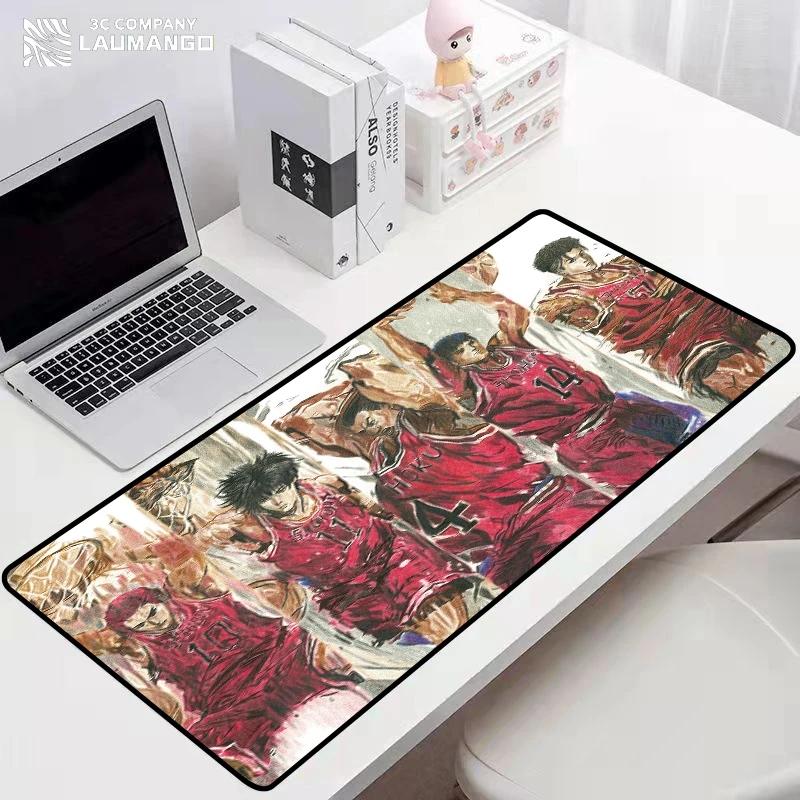  Disney Slam Dunk Mousepad Gamer Non-slip Large Mouse Pad Gaming Laptop Deskmat Accessories Keyboard Cabinet Mause Mat